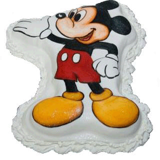 mickey mouse cake to belgaum