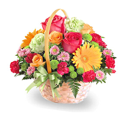 send roses basket to belgaum