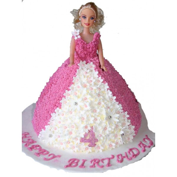  cute barbie cake to belgaum