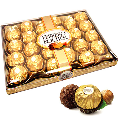 ferraro rocher chocolates to belgaum