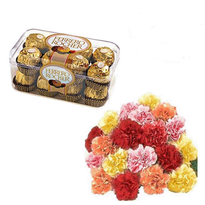 Send Choco Carnations to Mysore