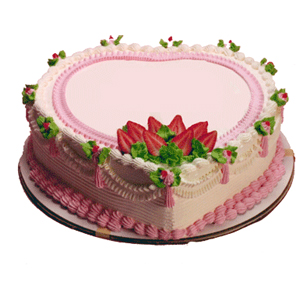 send Strawberry Cake to lucknow