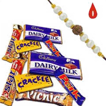 send assorted chocolates with rakhi to belgaum